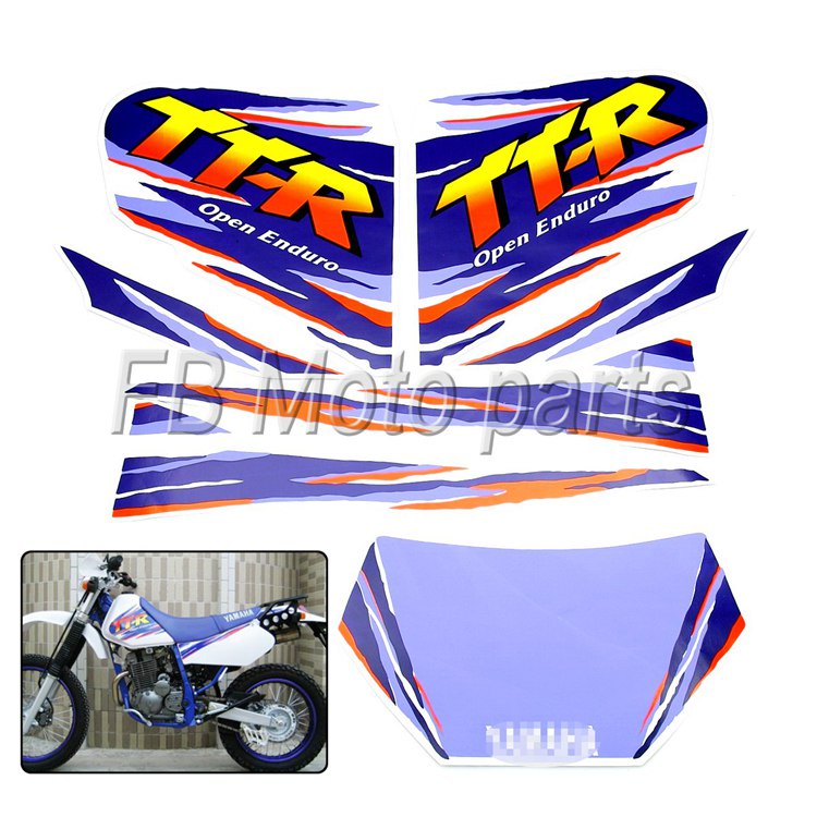 Miếng Dán Trang Trí Xe Hơi Địa Hình 007moto ttr250 ttr250 TTR/250