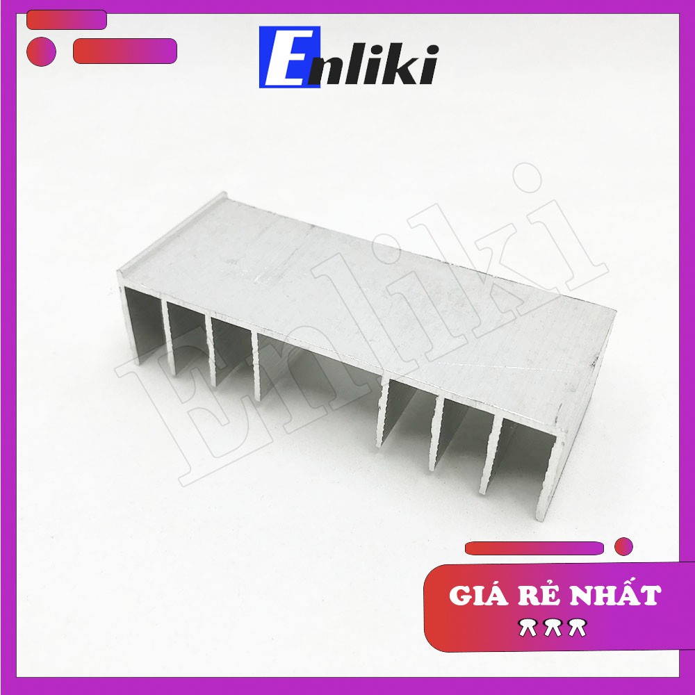 Tản Nhiệt Nhôm 8 Cánh Thưa, Kích Thước 82x35x22mm