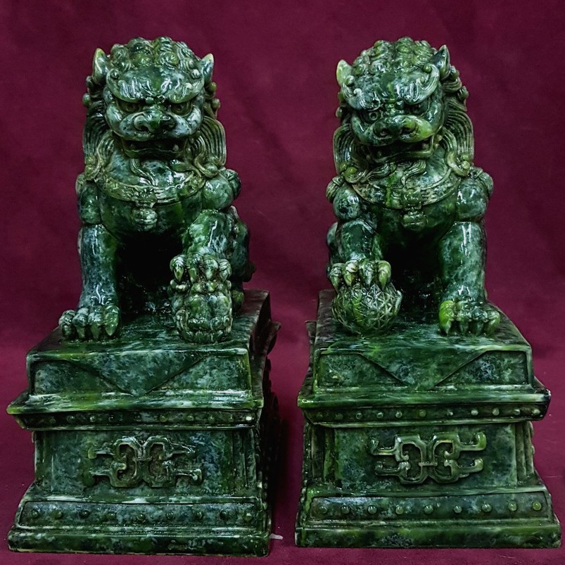 Tượng phong thủy - Tượng đôi nghê - Xưởng E3D - NGHE 021