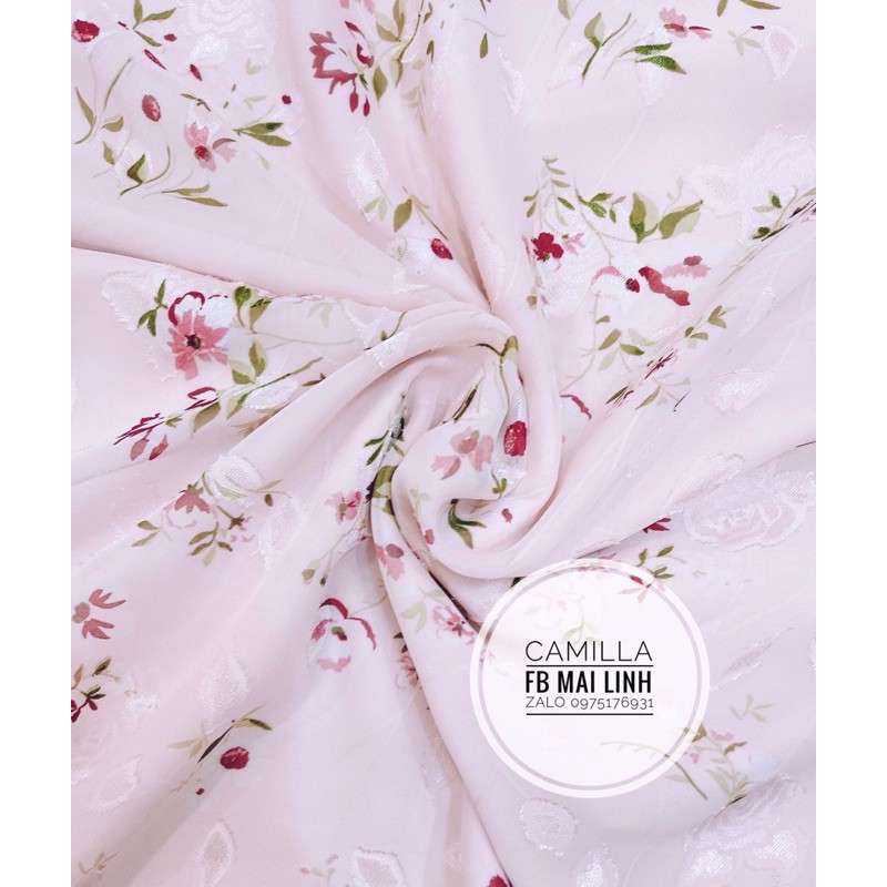 ⚡️BÁN SỈ⚡️Đầm voan hoa 2 dây hồng nhạt | BigBuy360 - bigbuy360.vn