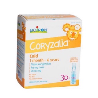 Muối uống Coryzalia Boiron hàng canada hộp 15&30 tép