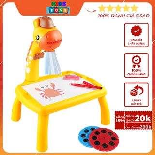 Bàn vẽ có đèn chiếu sáng thông minh cho bé bộ bàn vẽ chiếu bóng 24 hình chiếu cho bé có đèn tặng kèm bút vẽ và vở vẽ