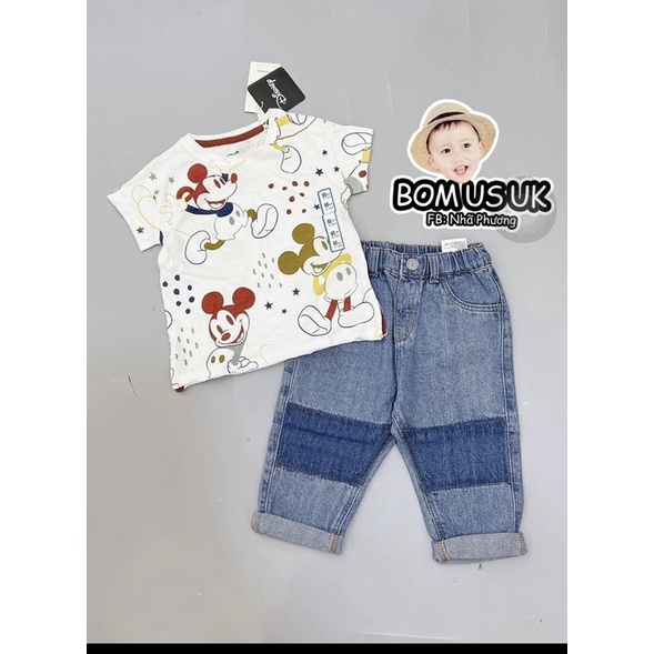 Quần bò HM AUTH săn sale cho bé