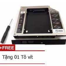 phụ kiện Caddy Bay SATA 3.0 9.5mm Mỏng gắn thêm ổ cứng cho Laptop | BigBuy360 - bigbuy360.vn