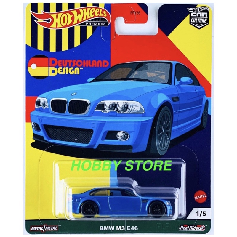 Hobby Store xe mô hình Hot Wheels BMW M3 E46