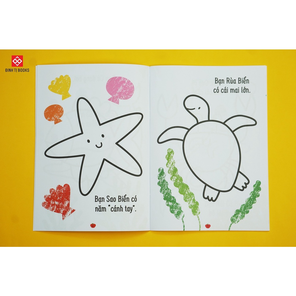 SÁCH - Cuốn sách tô màu đầu tiên của tớ ( 8 cuốn )