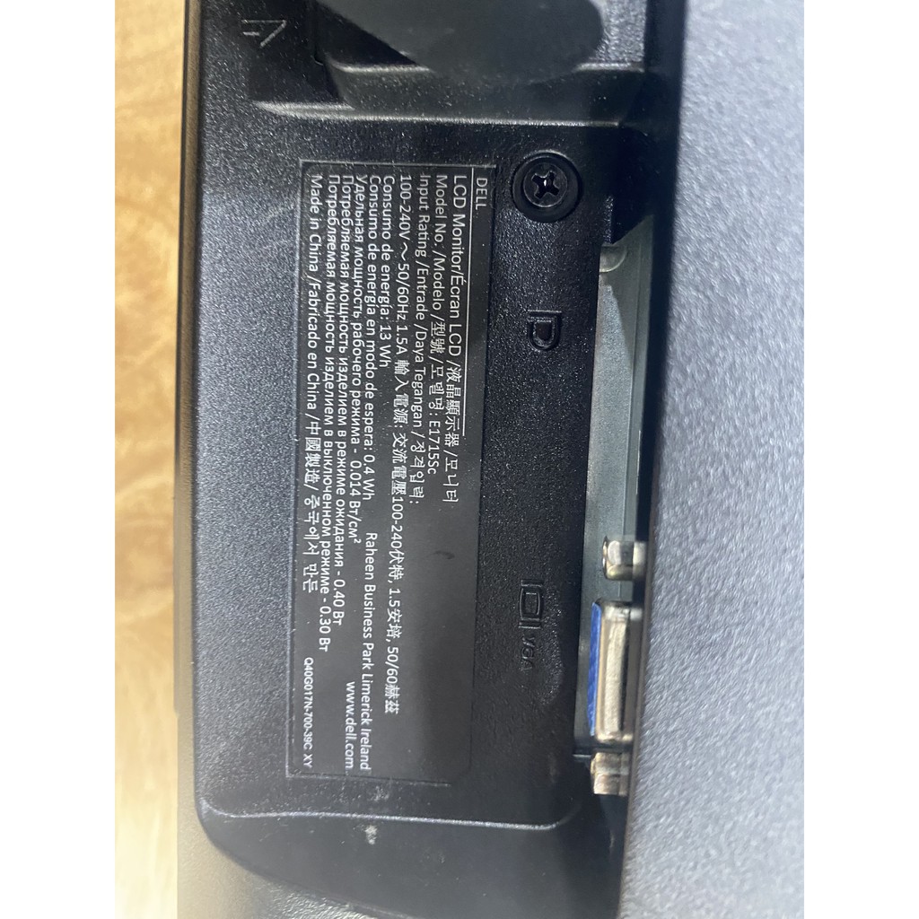 Màn Hình Dell 17" E1715S (1280x1024/TN/60Hz/5ms) với 99% | BigBuy360 - bigbuy360.vn