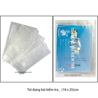 [MUA SỈ GIẢM 10%] [COMBO 4 CÁI] Túi đựng bài kiểm tra A5