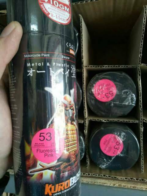 Samurai Sơn 53 Xx Màu Hồng Dạ Quang 400ml