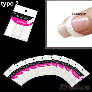 [Hàng mới về] Set 48 Miếng Dán Hỗ Trợ Vẽ Móng Tay Thủ Công Kiểu Pháp