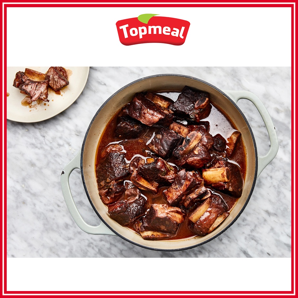 HCM - Sườn bò có xương Topmeal  - Thích hợp với các món nướng, om, hầm, canh, nấu bún,... -