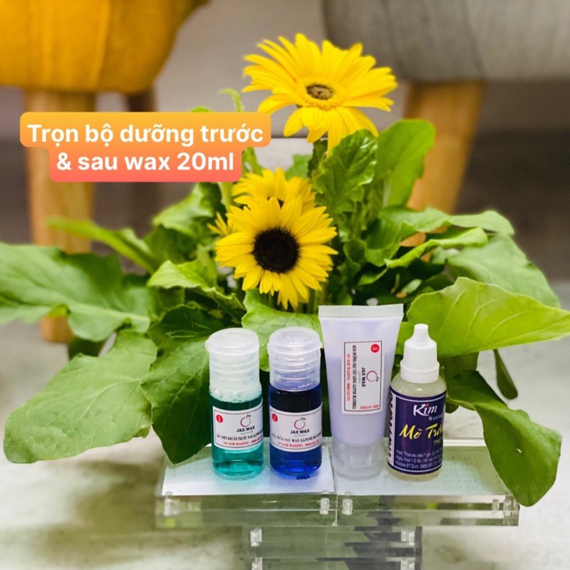 Trọn bộ dưỡng trước và sau wax 4 bước | BigBuy360 - bigbuy360.vn