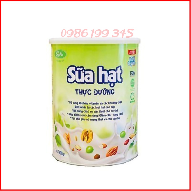 Sữa Hạt Thực Dưỡng SoyNa lon 800g ( tặng sữa mầm gạo lứt 300g) Ngọc Minh Center