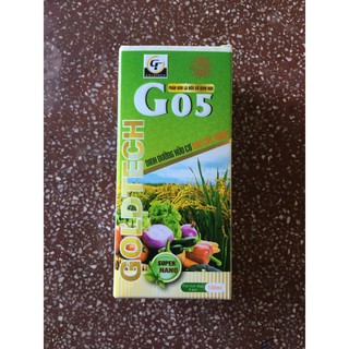 Phân bón hữu cơ sinh học GoldTech G05 ( dinh dưỡng hữu cơ cho cây trồng )