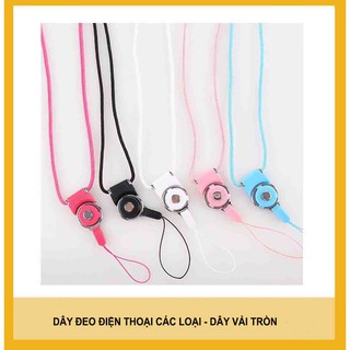 dây đeo điện thoại các loại - dây vải trò
