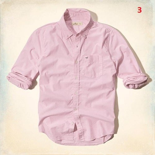 Áo sơ mi nam holister màu xanh đen | BigBuy360 - bigbuy360.vn