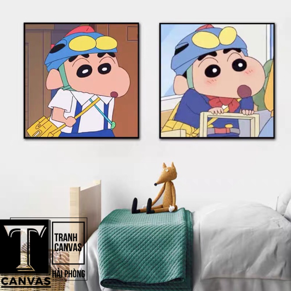 Tranh canvas treo tường, tranh hoạt hình Nhật Bản, Anime Shin cậu bé bút chì 12-22