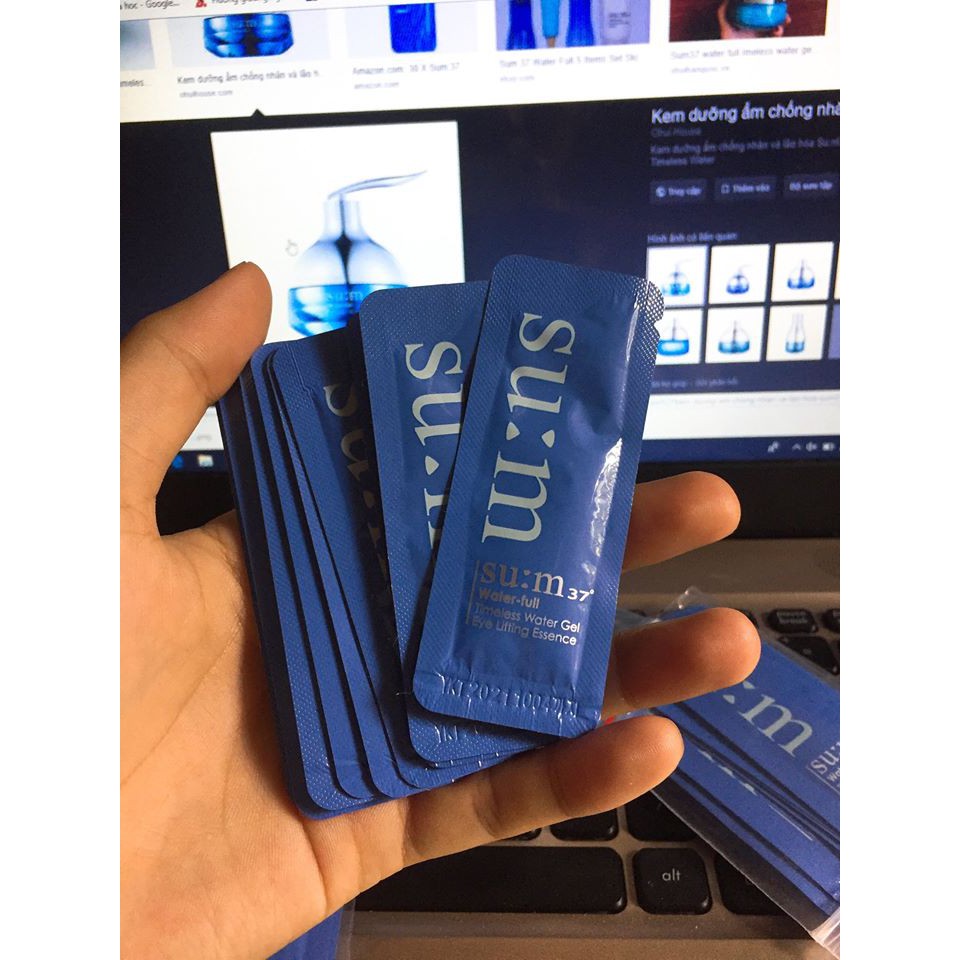 SERUM MẮT MÁT LẠNH NÂNG CƠ XÓA CHÂN CHIM THÂM BỌNG SUM37 WATERFUL SAMPLE | BigBuy360 - bigbuy360.vn