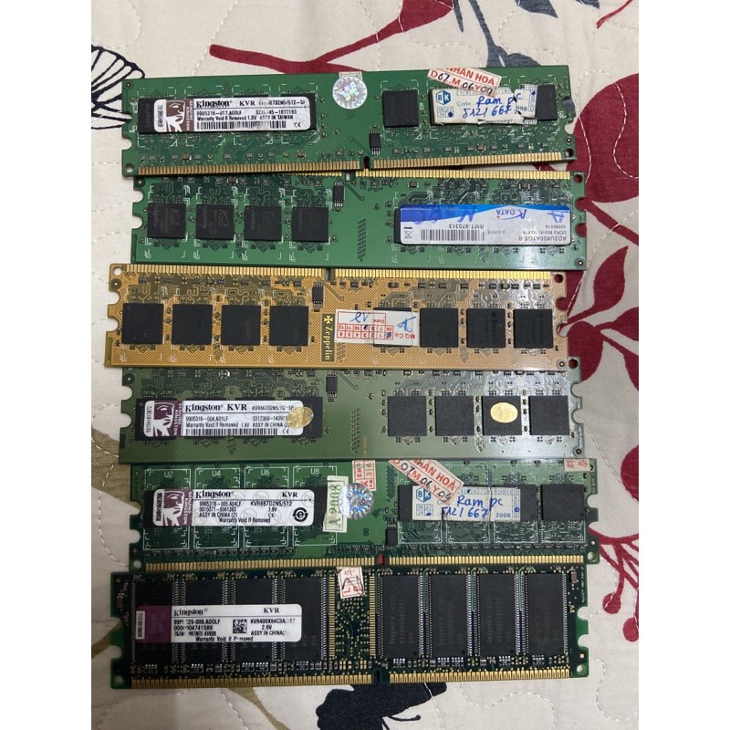 Ram DDR2 PC tháo máy nhà dùng