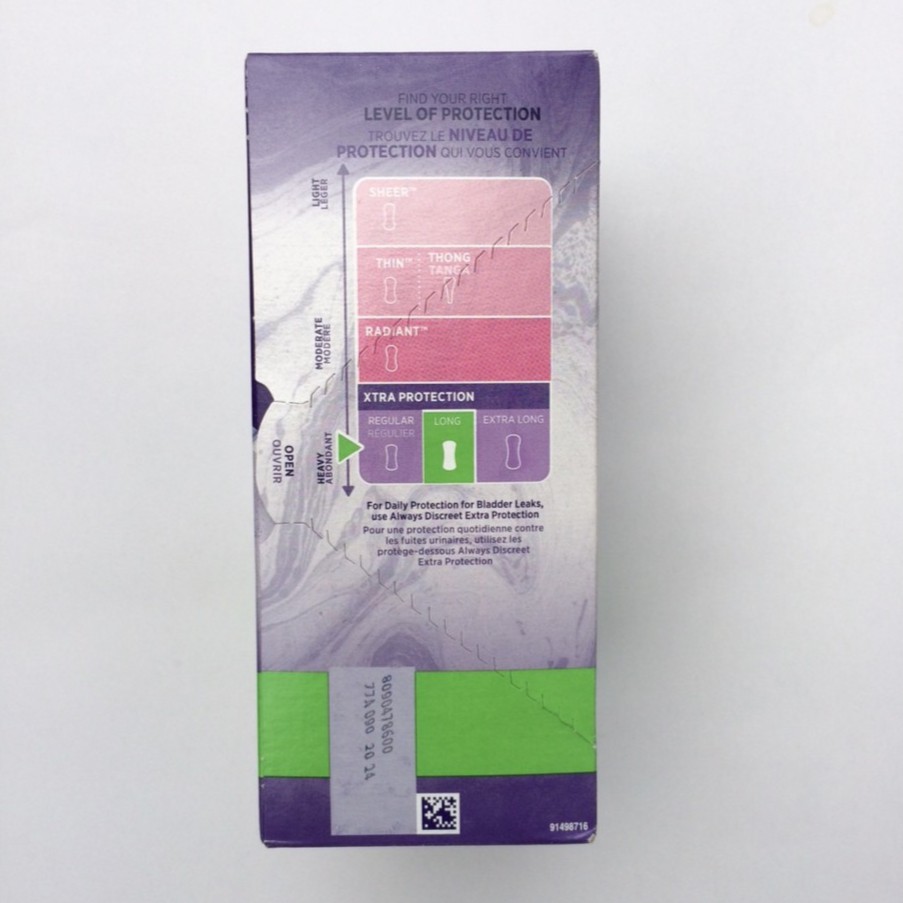 Băng vệ sinh hằng ngày ALWAYS Xtra protection