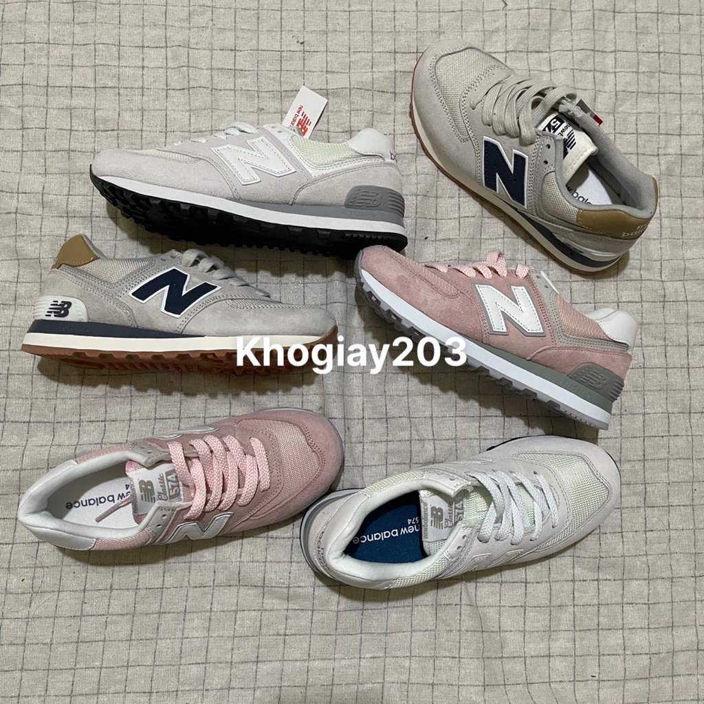 [Full box] giày newbalance crt 574 xám,xanh than,hồng cao cấp