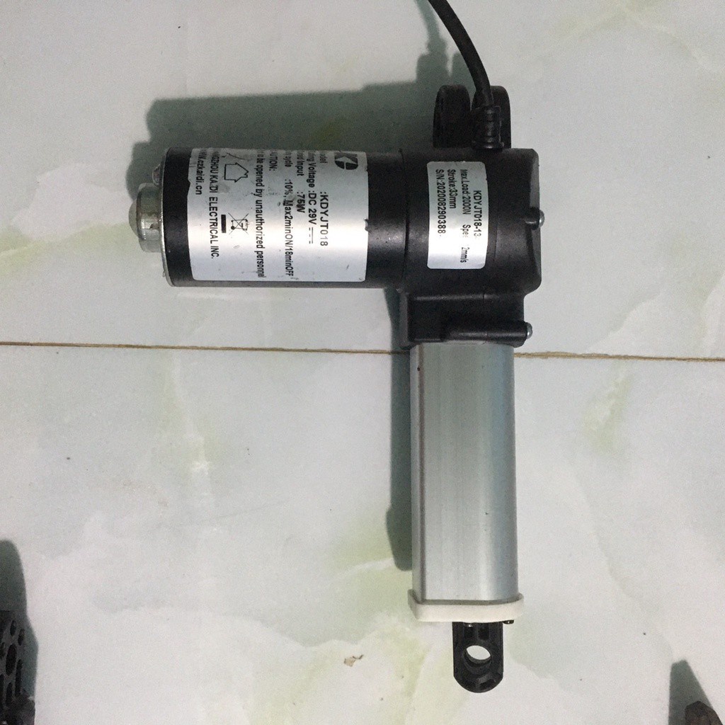 Motor xi lanh điện hành trình 33mm - 45mm - 50mm - 65mm