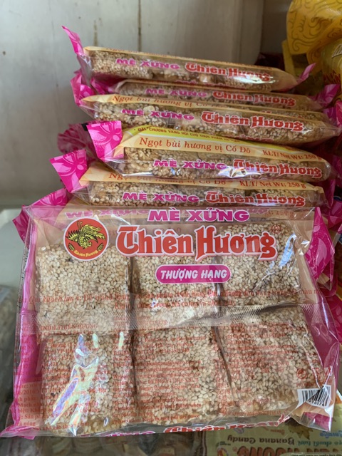 Mè xửng dẻo Thiên Hương 250g  - Đặc sản Huế