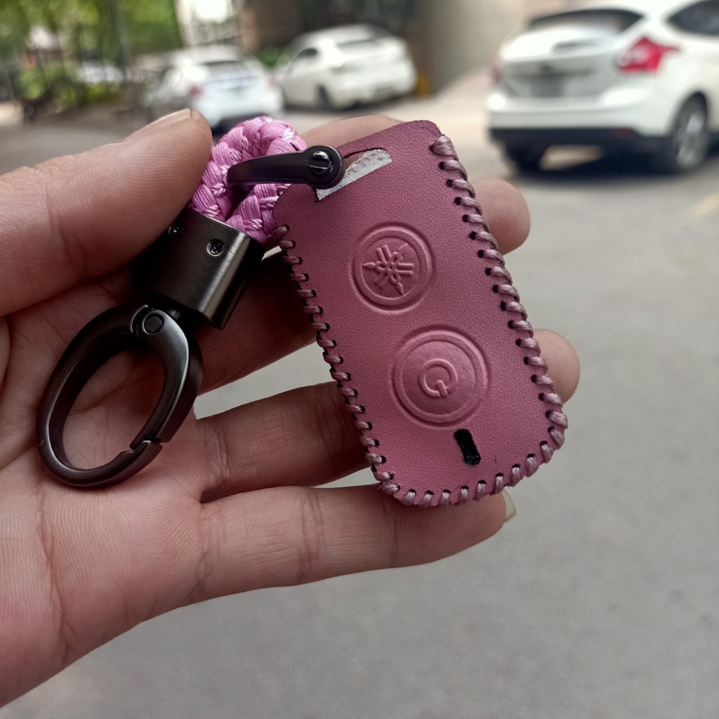 Bao da chìa khóa xe máy Yamaha Exciter 155, Nvx, Janus, Grande