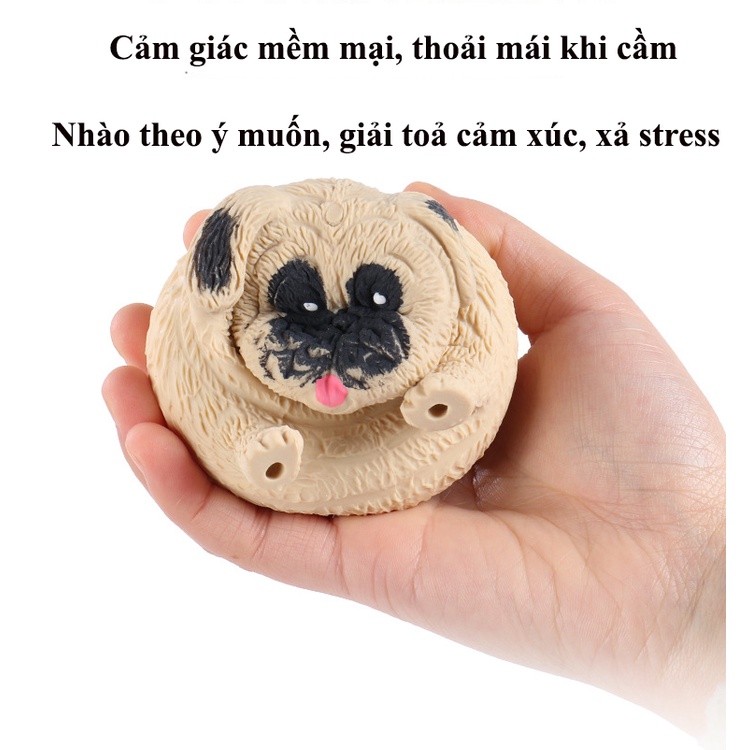 Đồ Chơi Con chó Cún yêu BẰNG NHỰA DẺO XẢ STRESS, giảm căng thẳng, đồ chơi trẻ em giải nén