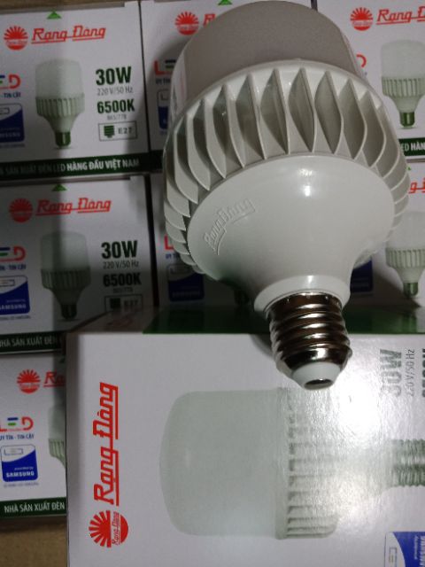 Bóng đèn Led trụ 30w Rạng Đông (Thân nhôm đúc)