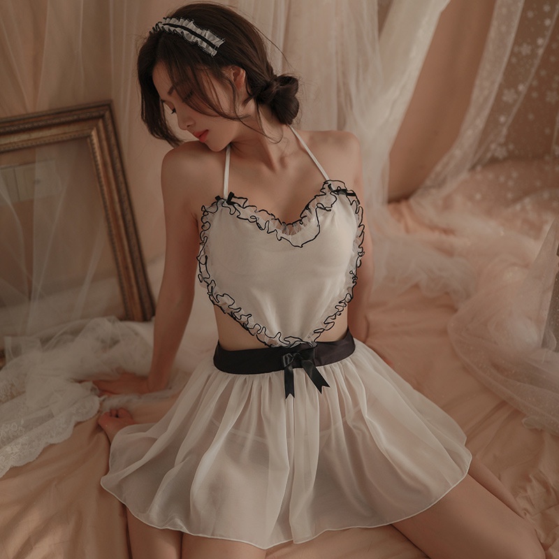 Váy ngủ dáng xòe hình tim gợi cảm 2272