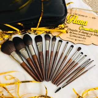(San)set  cọ makeupforever 15 cây （kèm túi cọ）