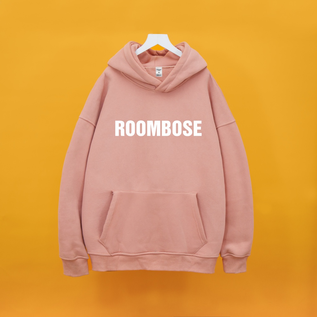 Áo nỉ hoodie ROOM BOSE Hogoto shop , áo nỉ bông cotton unisex nam nữ form rộng oversize chất liệu Cotton