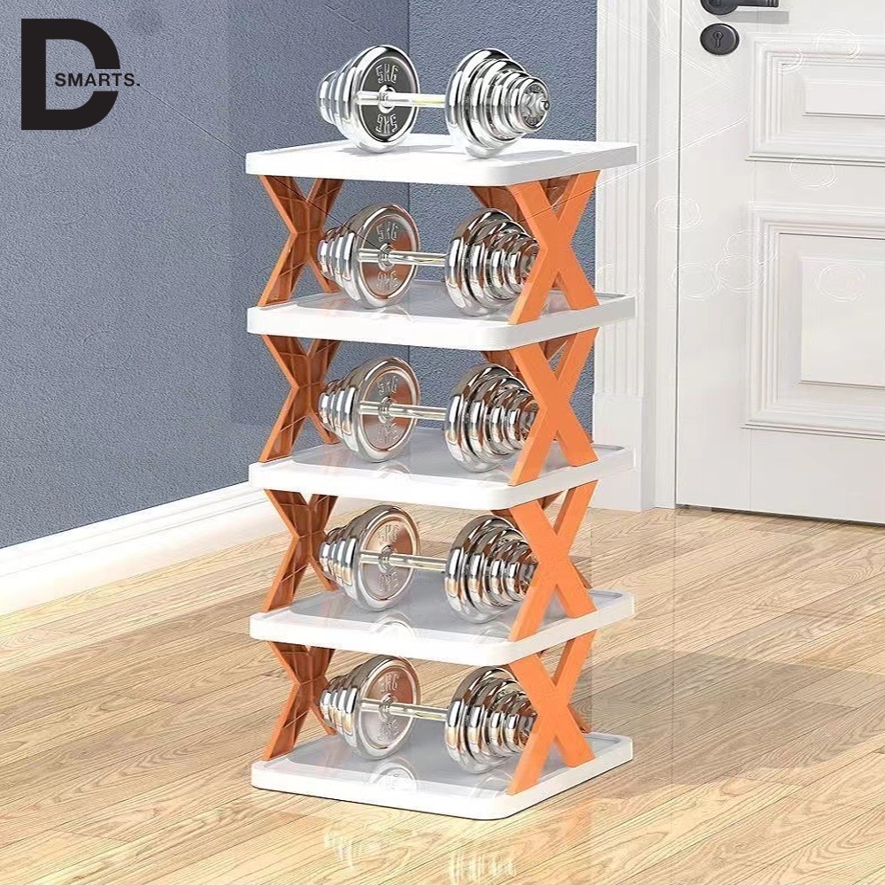 Kệ để giày dép 5 tầng thông minh có thể tháo lắp gấp gọn