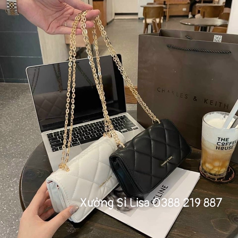 Túi Đeo Chéo Đeo Vai Trần Ô To Logo Chữ Nổi - MS129