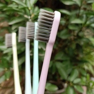 Set 4 Bàn Chải MUJI  Lúa Mạch Than Tre
