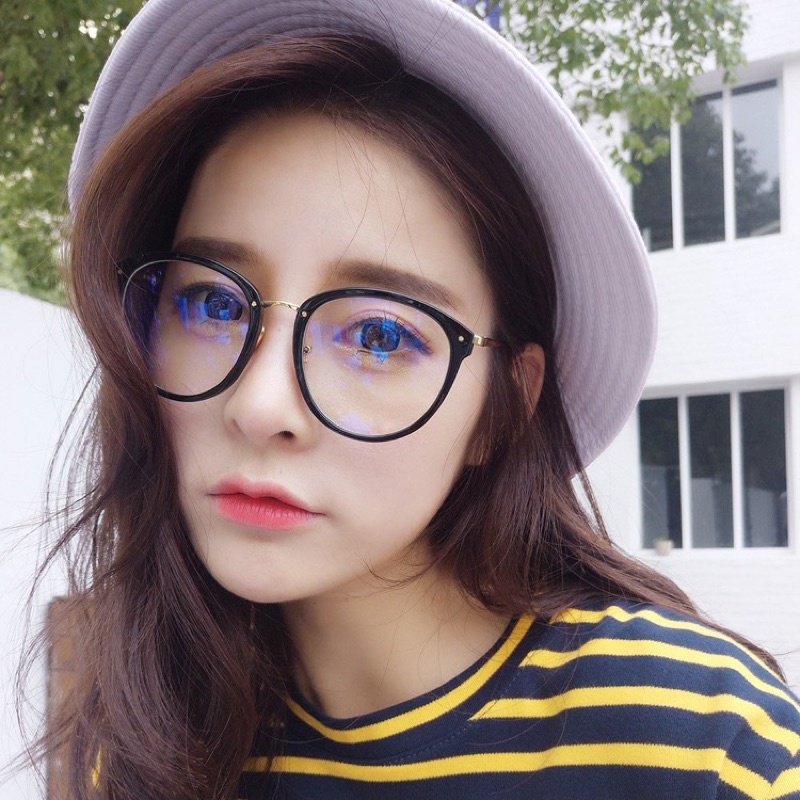 Kính gọng kim mắt mèo mới