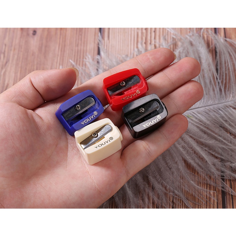 Dụng cụ gọt chì kẻ mắt, chì kẻ mày bằng nhựa nhiều màu siêu xinh HALOMI