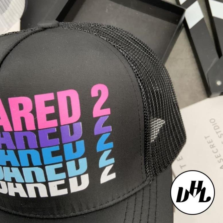 Mũ Lưỡi Trai Phối Lưới DSQUARED2 Khoá Nút Thời Trang Nam Nữ