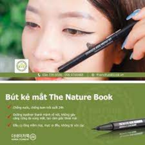 Bút kẻ mắt nước The Nature Book Hàn Quốc không lem,không trôi,không thấm nước bền mầu giữ đôi mắt đẹp cả ngày