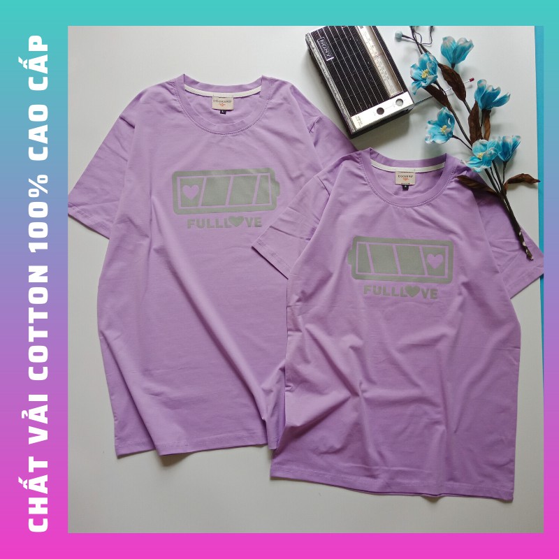 Áo đôi nam nữ đẹp giá rẻ ❤️CÓ PHẢN QUANG❤️ Áo cặp nam nữ 2021 form unisex chất đẹp thun cotton 100% cao cấp 34