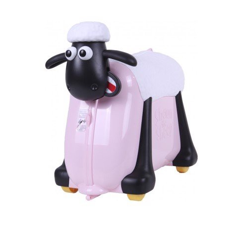  Vali kéo kiêm xe chòi chân cao cấp hình cừu Shaun the Sheep. QUÀ TẶNG TỪ MERRIES