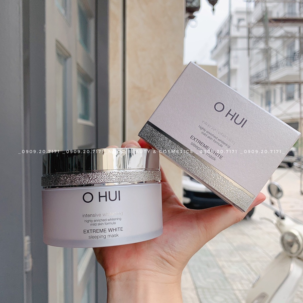 Mặt Nạ Ngủ Dưỡng Trắng Da Ohui Extreme White Sleeping Mask 100ml
