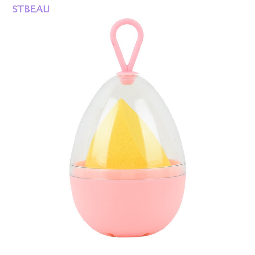 Hộp Rỗng Trong Suốt Đựng Mút Trang Điểm Tiện Dụng