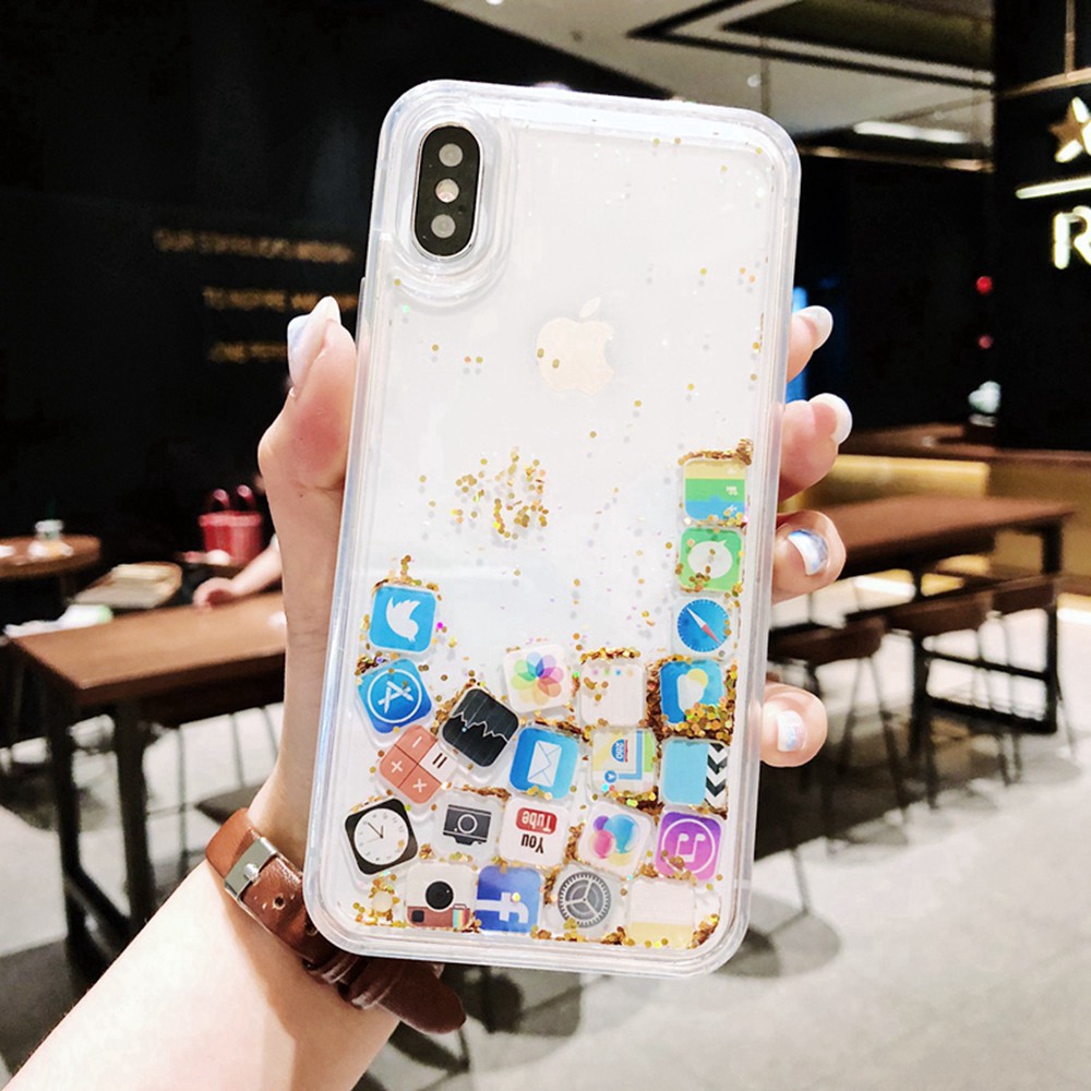 Ốp điện thoại TPU mềm trong suốt thích hợp cho iPhone 11 Pro XS Max XR X iPhone 11 8 7 6 6s Plus