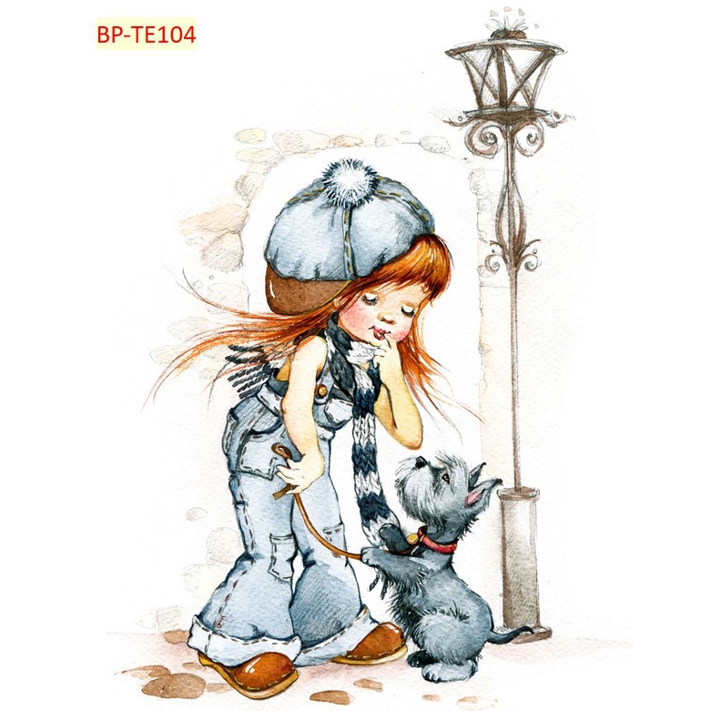 Tranh Dán Tường 3D Giành Cho Trẻ Em Khổ Lớn