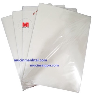 Giấy ép plastic A4 - 45 mic (1 xấp/100 tờ) - Màng ép plastic 45mic