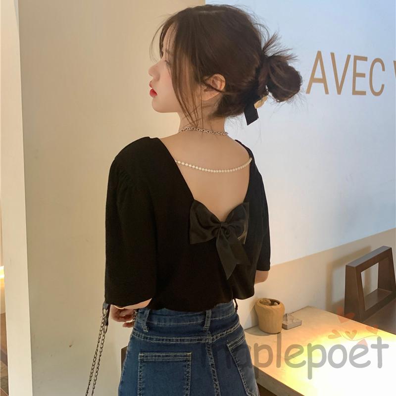 Áo Nữ Tay Ngắn Kiểu Dáng Thời Trang Quyến Rũ | BigBuy360 - bigbuy360.vn
