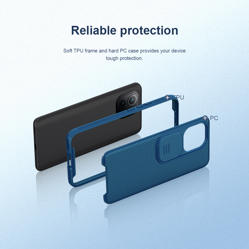 Ốp Điện Thoại Nillkin Camshield Pro Thời Trang Dành Cho Xiaomi Mi 11