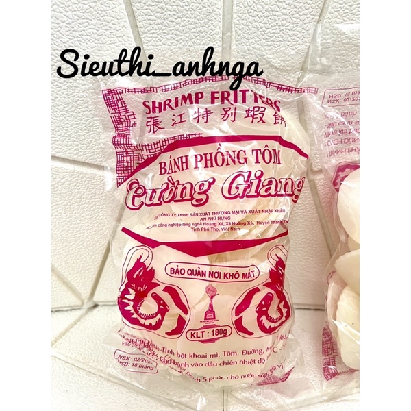 Bánh Phồng Tôm Cường Giang gói 180G